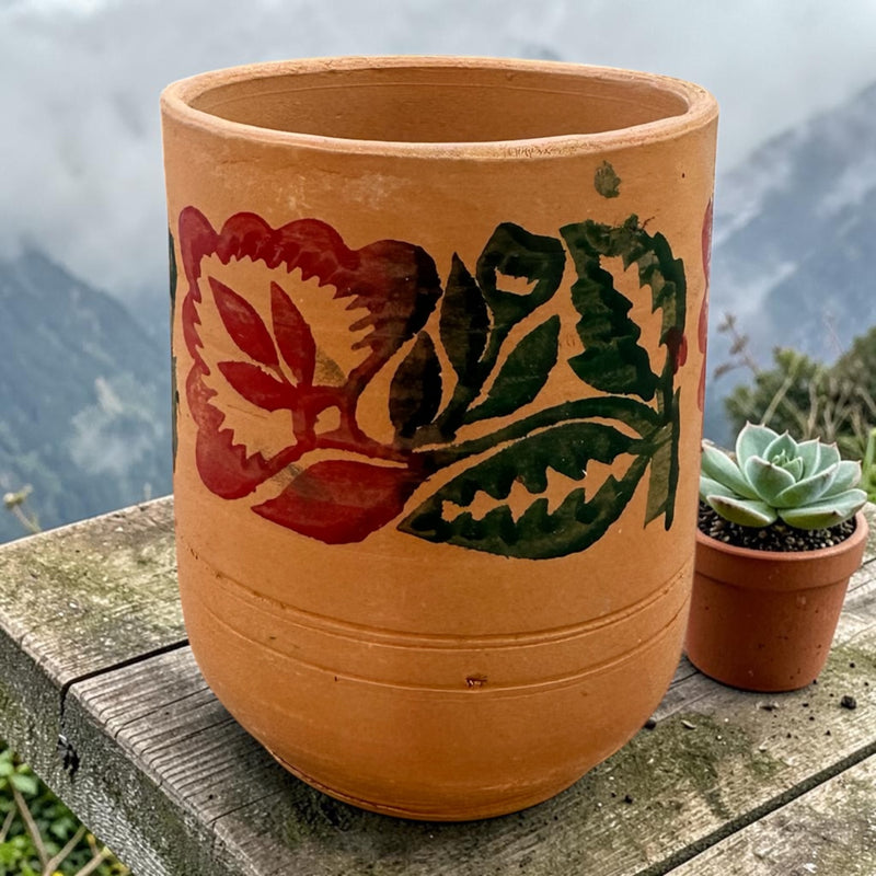Clay made cup كأس فخار من اليمن