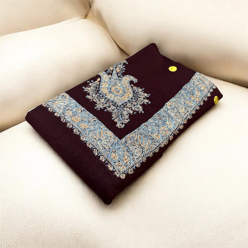 شال صوف كشميري سوبر ترمه درجه اولى  premium quality super Turma Kashmiri Shal