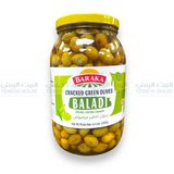 زيتون أحضر مرصوص Cracked Green Olives