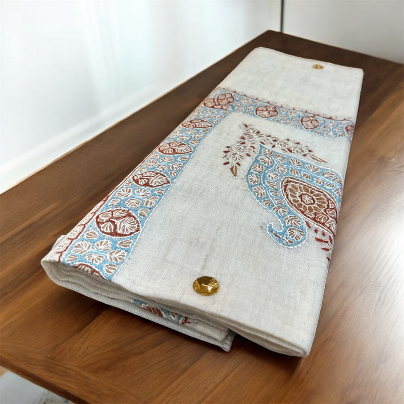 شال صوف كشميري باشمينا درجة أولى Premium Quality Pashmina Kashmiri Shal