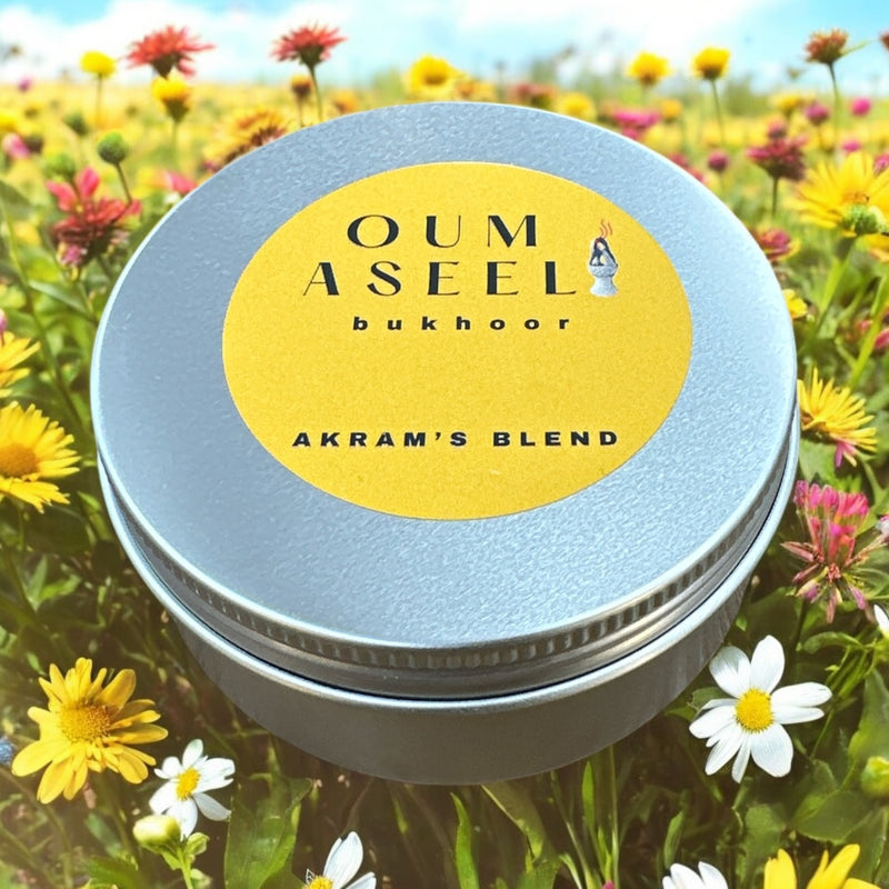 بخور ام اصيل خلطة(الشيف اكرم ) اليمني akram’s blend 2.2 oz