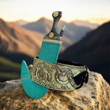 جمبيه عزيري شبيه الصيفاني طبق الاصل حروف ملبس ذهب مبسم فضه مأربي تصله ستيل تقط المسمار ابو عمدان حزام عمل يدودي اصلي