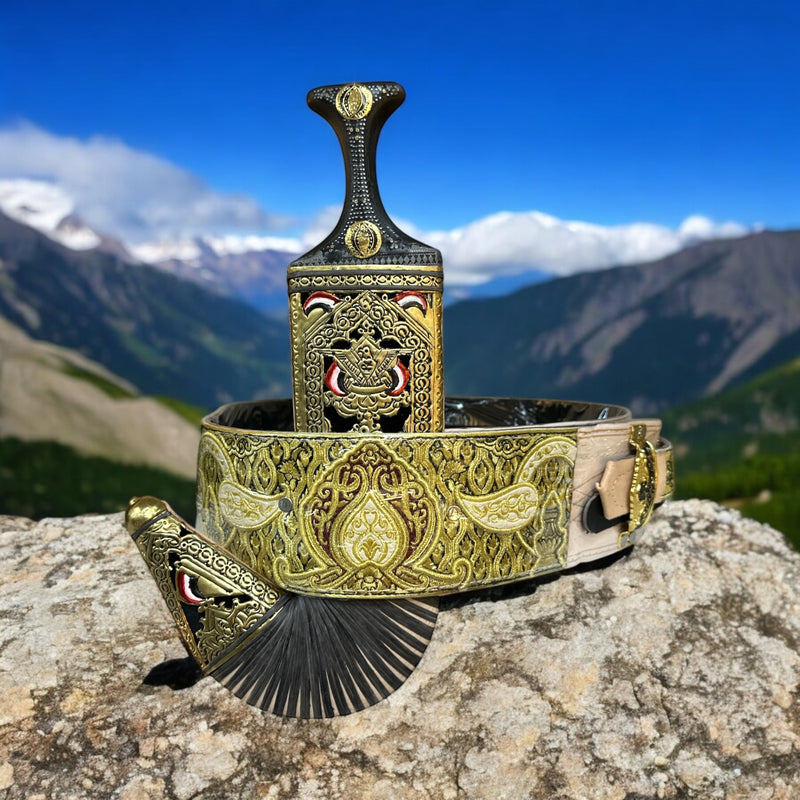 جمبيه رجالي ذهبيه مع الطير الجمهوري