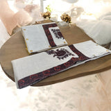 Kashmiri groom set pashmina طقم العريس الشال مع الدسمال (اللحفه) صوف كشميري باشمينا