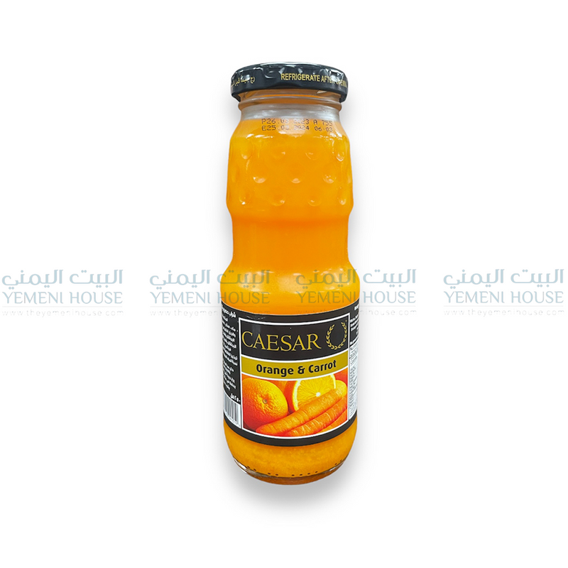 عصير سيزر بنكهة البرتقال والجزر Caesar Orange & Carrot Juice⁩