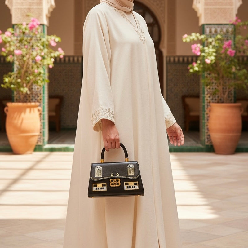 Yemeni authentic decorated purse شنطة يمنية منقوشة تراث