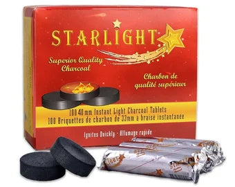 فحم سريع الاشتعال حجم كبير  starlight charcoal