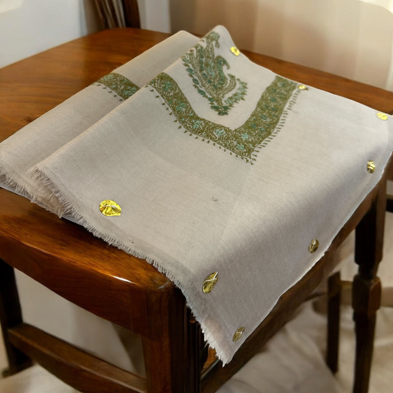 Premium Quality Royal Turma Kashmir Shal ⁨⁨⁨⁨شال صوف كشميري ترمه رويال درجة أولى⁩⁩⁩⁩