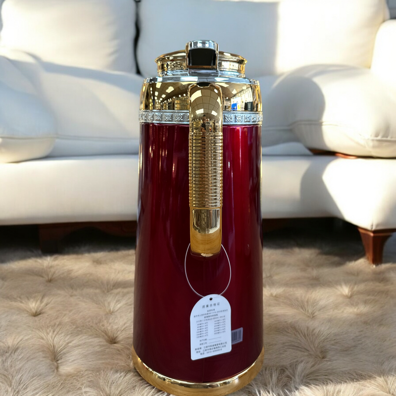 ثلاجة شاي مزخرفه فاخره حجم كبير