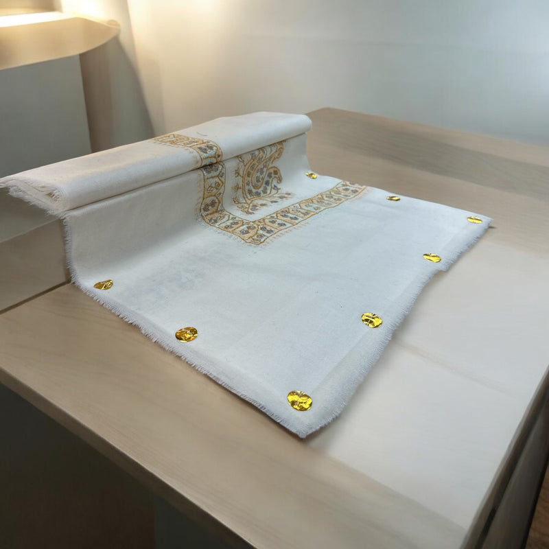 Premium Quality Royal Turma Kashmir Shal ⁨⁨⁨⁨شال صوف كشميري ترمه رويال درجة أولى⁩⁩⁩⁩