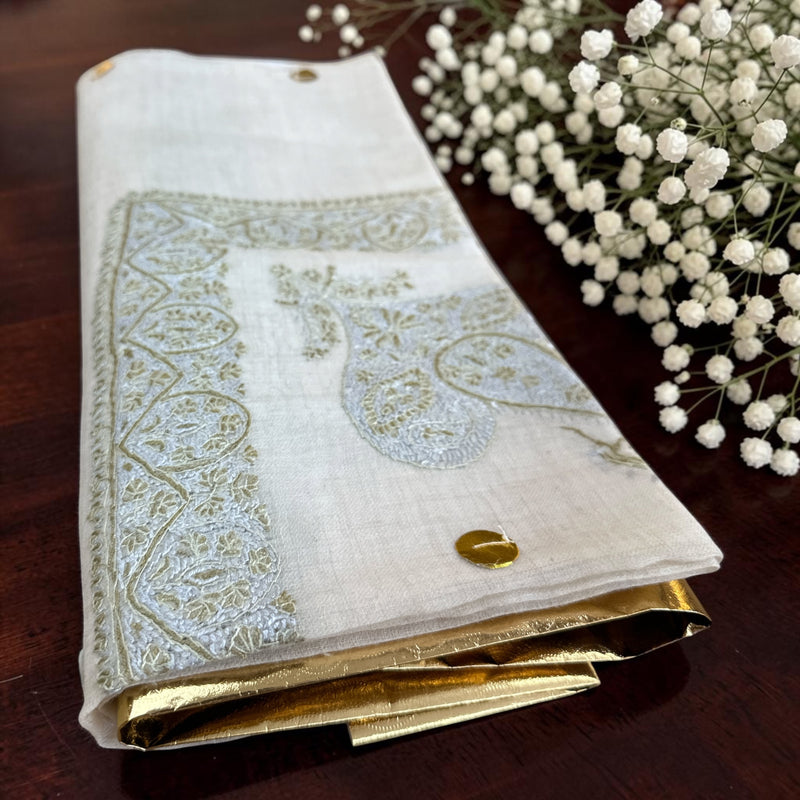 شال صوف كشميري باشمينا درجه اولى  premium quality pashmina Kashmiri shawl
