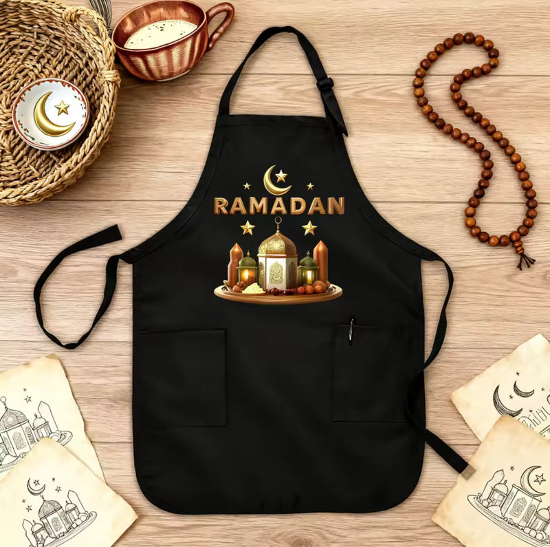 Ramadan Kareem cooking vest مريلة طبخ رمضانية