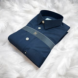 ثوب هندام رجالي فاخر لون كحلي غامق premium quality men thobe hindam