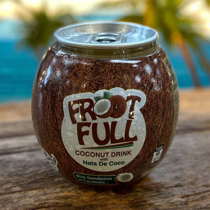 Fruit full coconut water with pulp