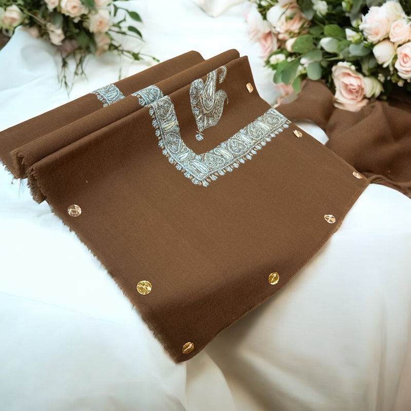 Premium Quality Turma Kashmiri Shal ⁨⁨شال صوف كشميري ترمه درجة أولى⁩⁩⁩⁩⁩