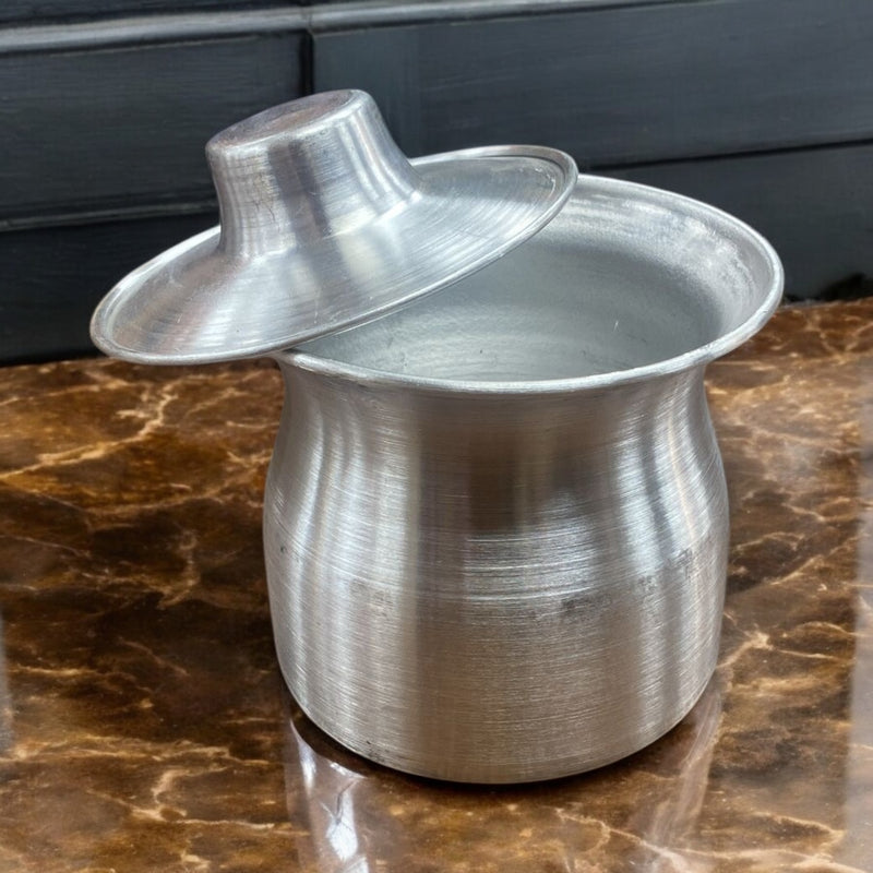 طنجرة البرمه مع الغطاء