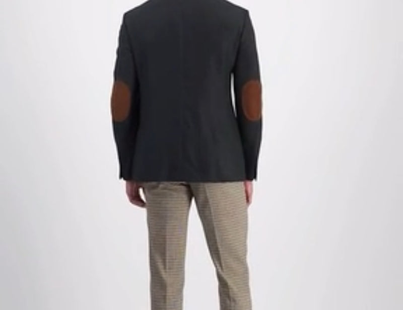 Men blazer premium high quality كوت رجالي فخم لون بني غامق