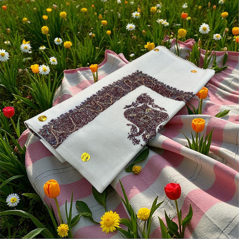 Premium Quality Super Turma Kashmir Shal ⁨⁨⁨⁨شال صوف كشميري سوبر ترمه درجة أولى⁩⁩⁩⁩⁩