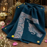 Premium Kashmiri shawl pashmina شال صوف كشميري باشمينا درجة أولى