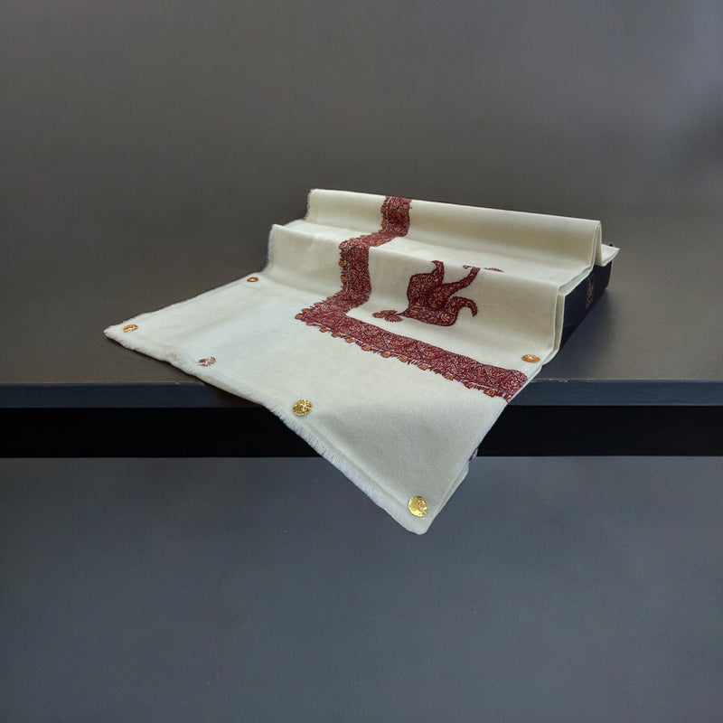 Premium Quality Royal Turma Kashmiri Shal ⁨⁨شال صوف كشميري ترمه رويال درجة أولى⁩⁩⁩⁩⁩