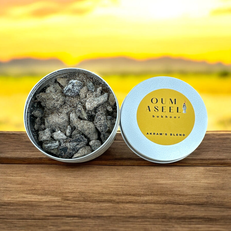 بخور ام اصيل خلطة(الشيف اكرم ) اليمني akram’s blend 2.2 oz