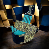 جمبية عزيري مقلد طبق الأصل حزام يدوي عسيب طنب حاشدي سله ستيل نقد المسمار مع شفره خلفيه فضه