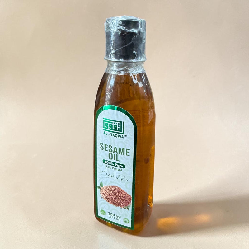 زيت السمسم للشرب من التقوى pure sesame oil