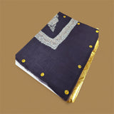 ‏شال صوف كشميري باشمينا لون كحلي باشمينا درجه اولى premium quality Kashmiri pashmina shawl