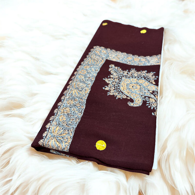 شال صوف كشميري سوبر ترمه درجه اولى  premium quality super Turma Kashmiri Shal