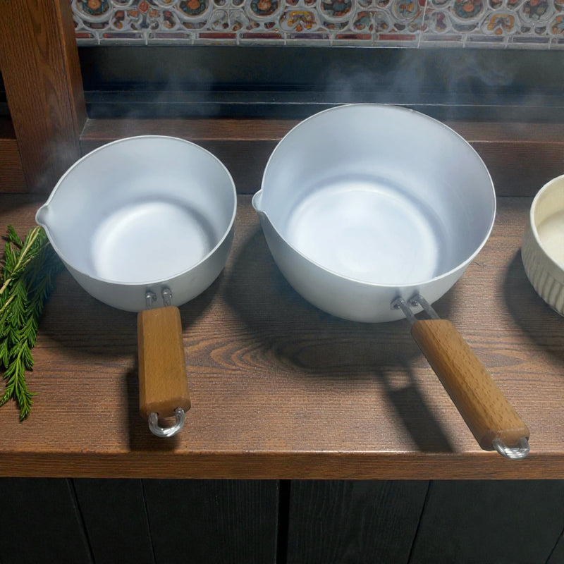 Aseed pots with handles طناجر العصيد مع المقبض