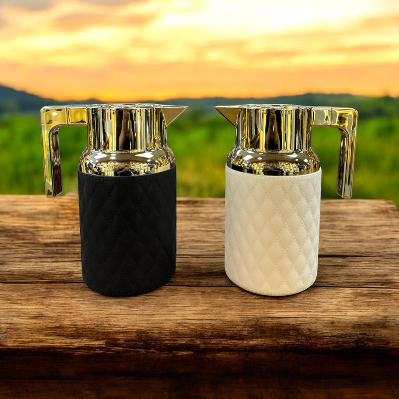 طقم ثلاجات جلد فاخر للضيافه