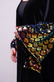 Nadine Velvet Sequin Abaya Kimono