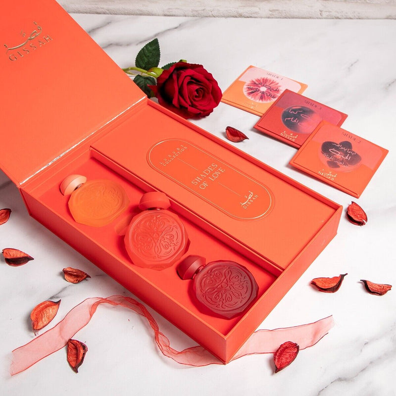Shades of love Gissah collection طقم شيدز اوف لاف من قصه