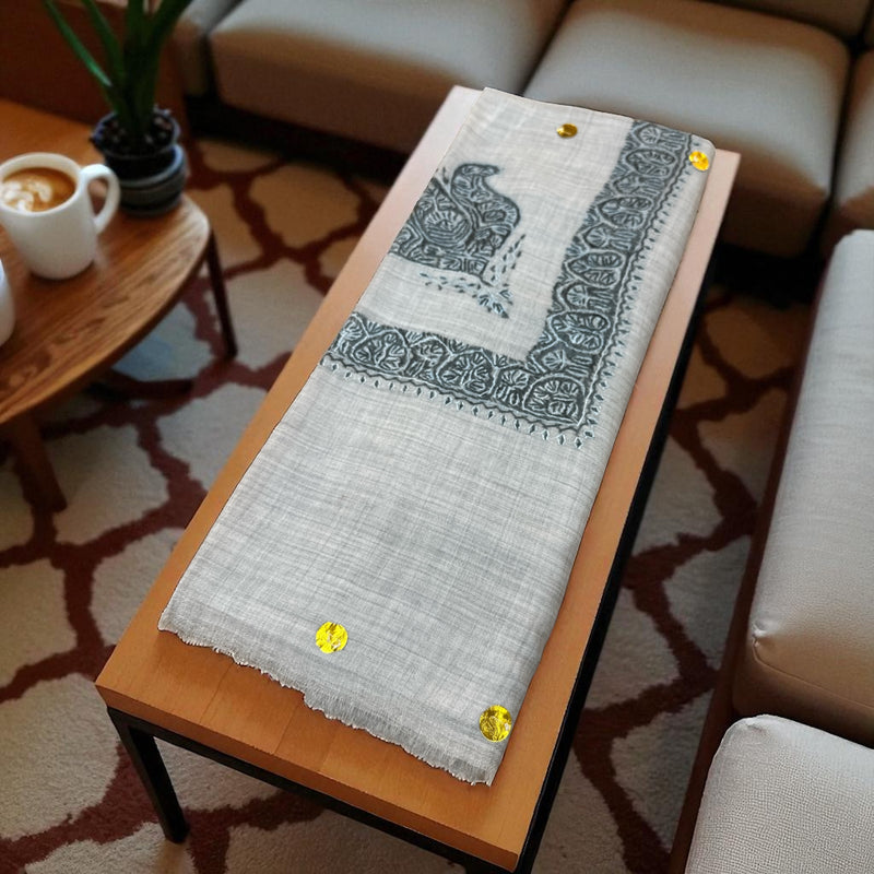 Premium quality Kashmiri shal super turma شال صوف سوبر ترمه كشميري درجه اولى