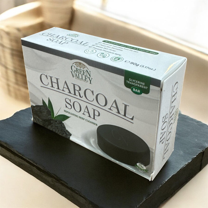 Charcoal soap صابون الفحم