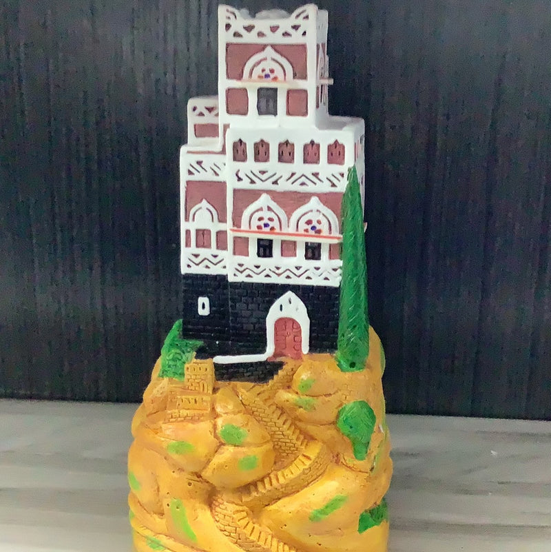 مجسم بيت صنعاني حجم صغيرYemeni Sanaa House Decoration