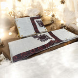 Kashmiri groom set pashmina طقم العريس الشال مع الدسمال (اللحفه) صوف كشميري باشمينا