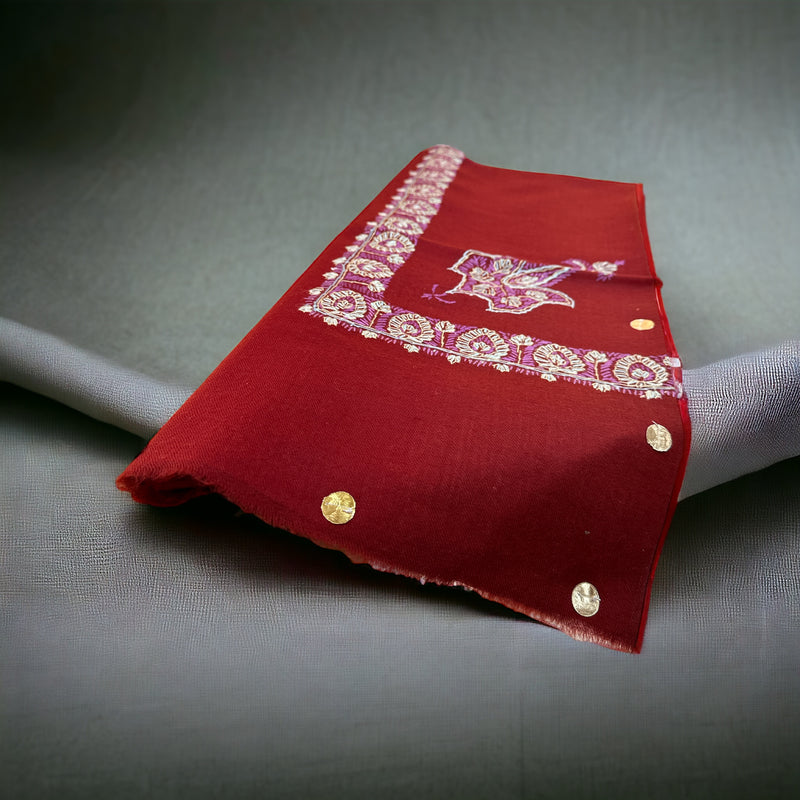 Premium Quality Turma Kashmiri Shal ⁨⁨شال صوف كشميري ترمه درجة أولى⁩⁩⁩⁩⁩