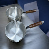 Milk pan 1 small 1 medium طناجر العصيد واحد صغير واحد وسط