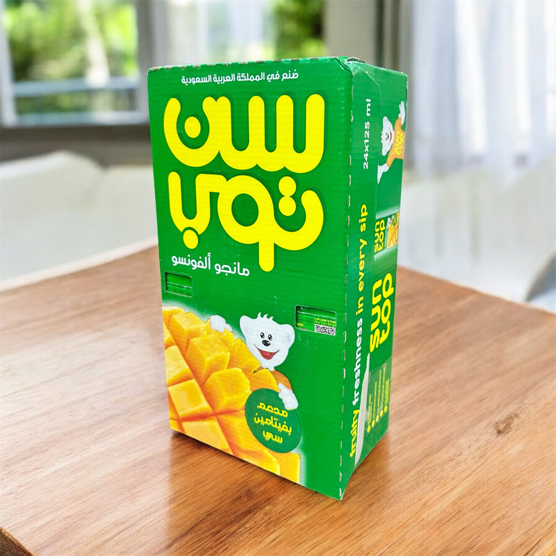 سن توب مانجو حجم صغير كرتون كامل