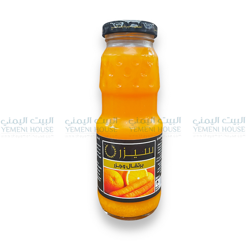 عصير سيزر بنكهة البرتقال والجزر Caesar Orange & Carrot Juice⁩