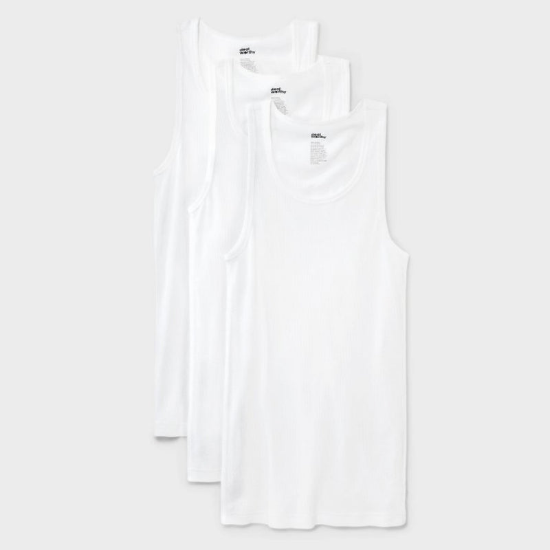 Tank tops 3 set for men فنايل داخليه رجالي ٣ قطع ماركة الأصيل