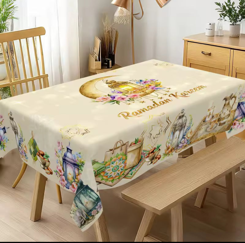 Ramadan Kareem tablecloth شفرة رمضانية قماش