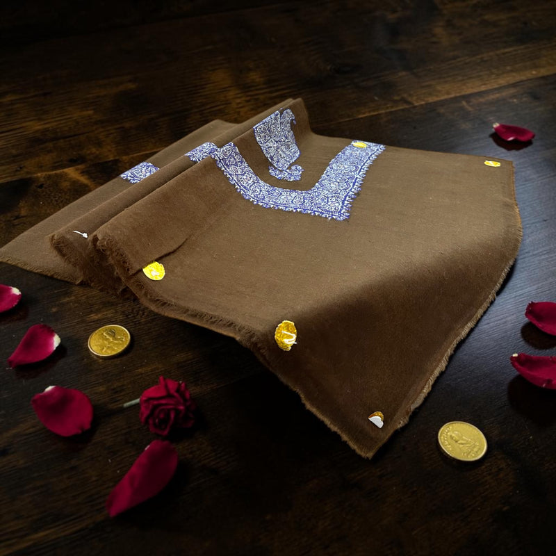 شال صوف كشميري باشمينا درجة أولى Premium Quality Pashmina Kashmiri Shal