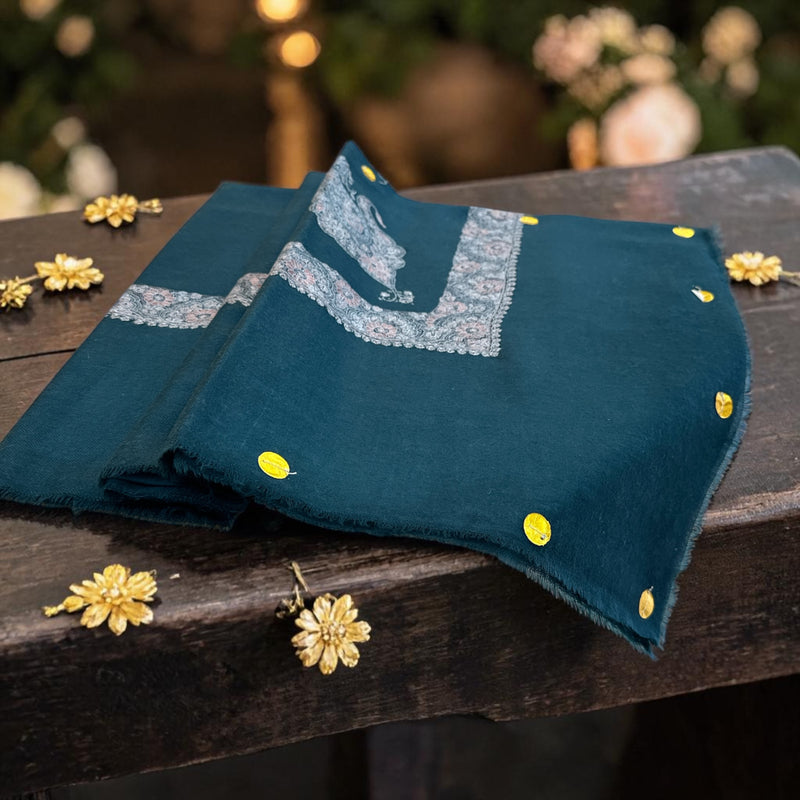 Premium Kashmiri shawl pashmina شال صوف كشميري باشمينا درجة أولى