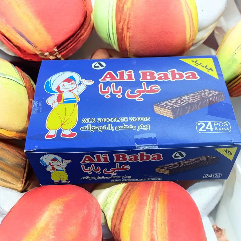 Ali baba chocolate wafers ويفر علي بابا من اليمن
