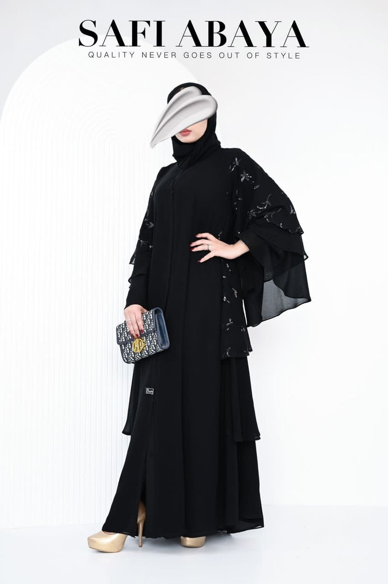 عباية يمنيه فاخره من صافي عبايات