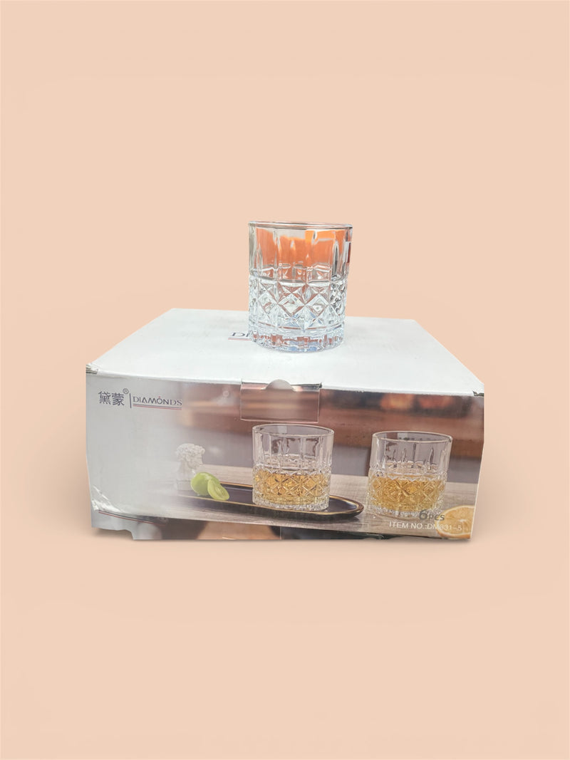 طقم كاسات العصير ٦ كاسات