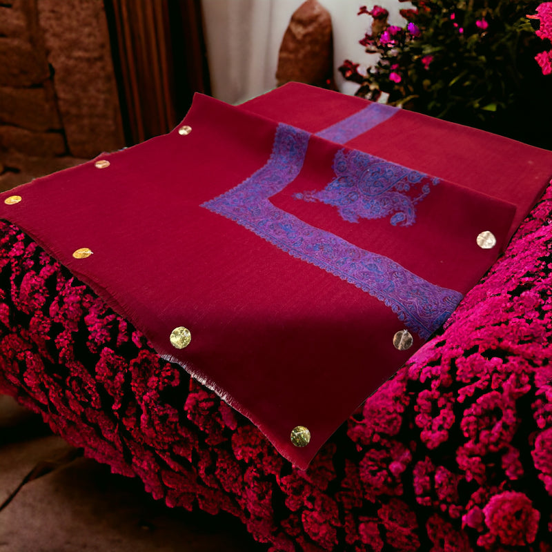 Premium Quality Super Turma Kashmir Shal ⁨⁨⁨⁨شال صوف كشميري سوبر ترمه درجة أولى⁩⁩⁩⁩⁩