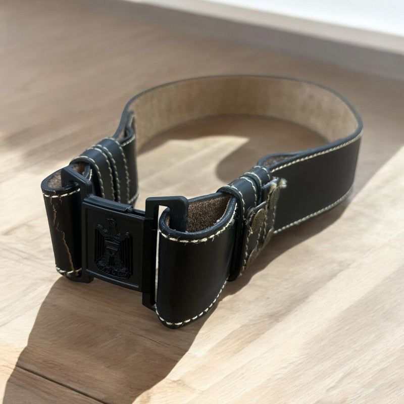 قايش جلد طبيعي رجالي بالنسر الجمهوري